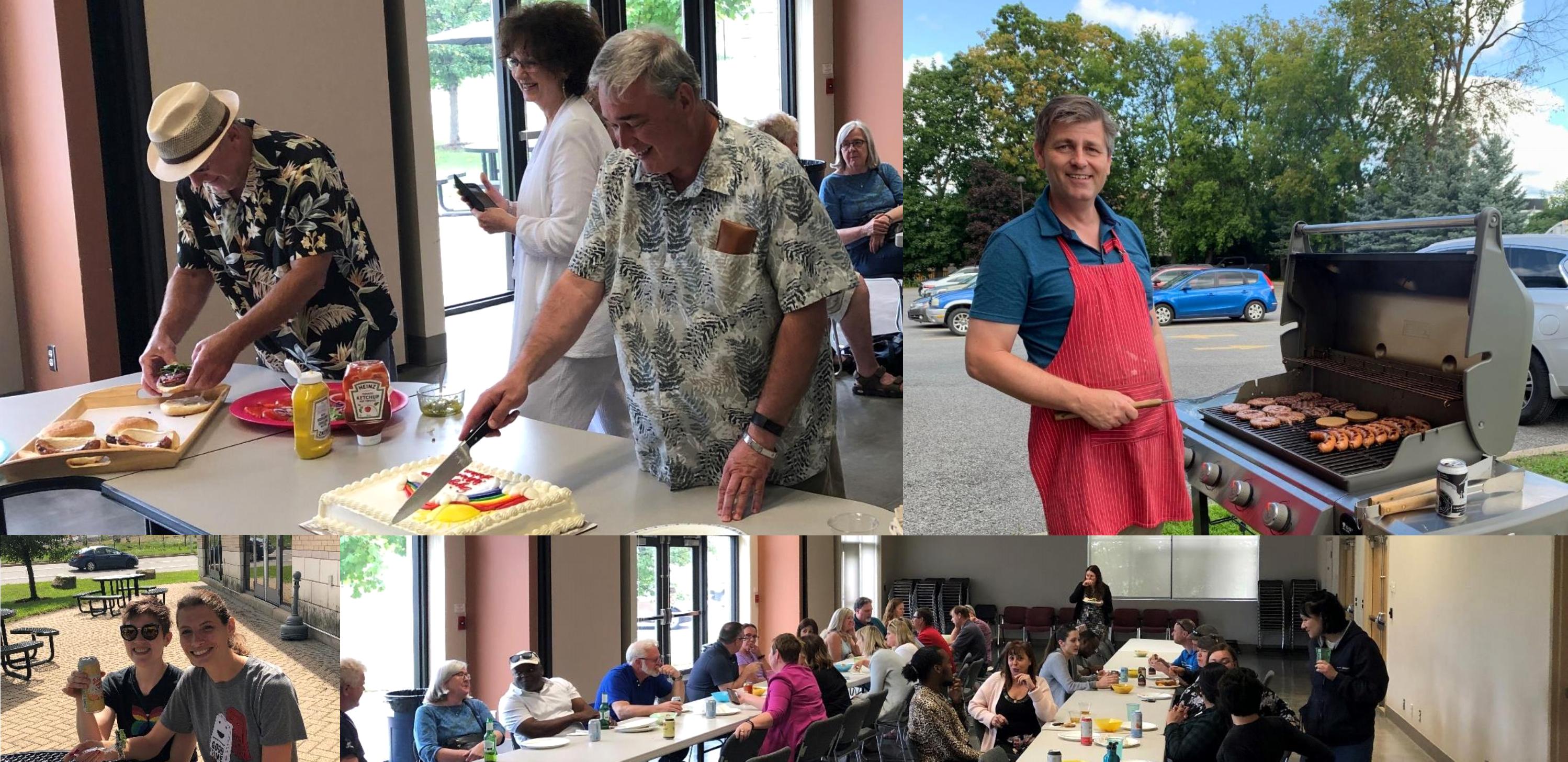 Annual Barbecue and send-off for Brian!