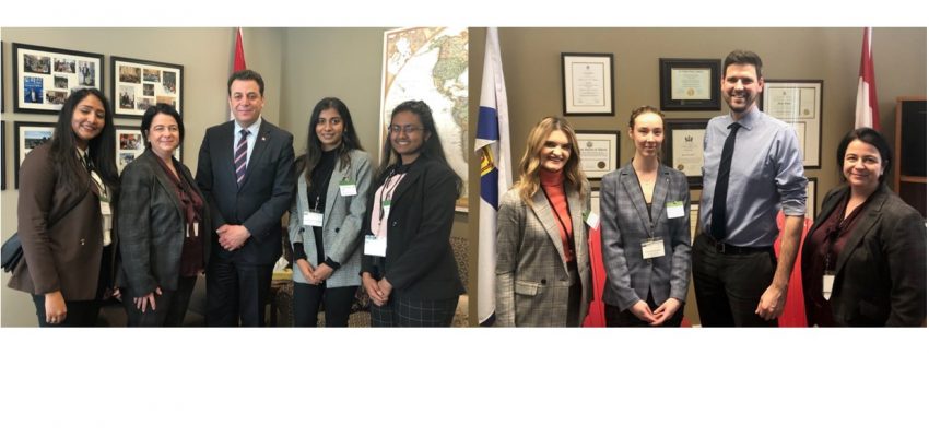 Jaime Lefebvre mentors law students learning to lobby for refugee justice
